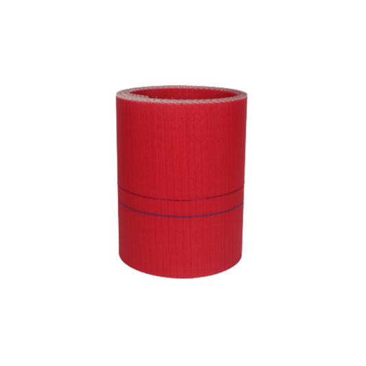 Ordinary red flat non-woven mesh curtain PET/18×10.5/L/0H9873