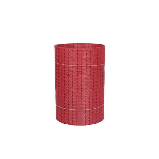 Red round antistatic non-woven mesh curtain PET/20×11.5/L/0H11706