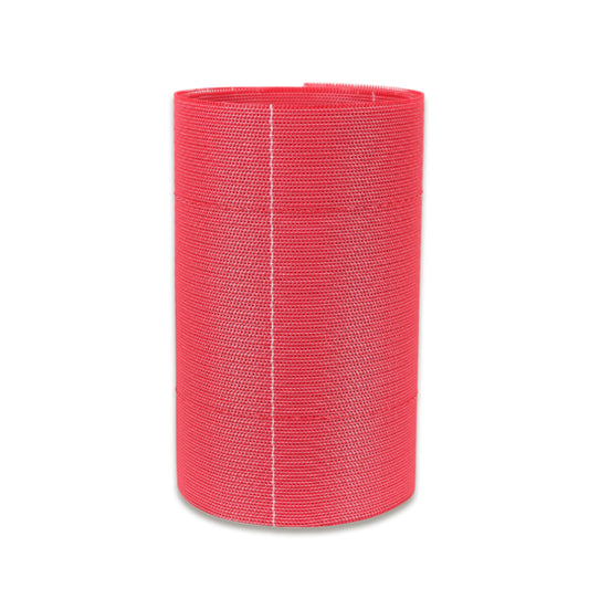 Red flat 3759 non-woven mesh curtain PET/18×10.5/S/0H10165