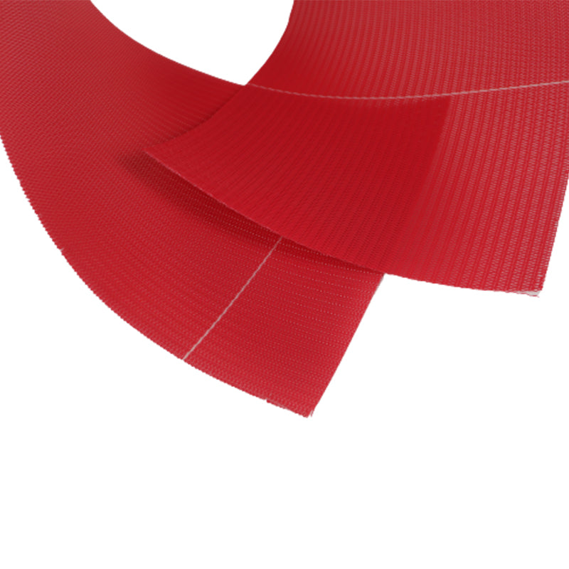 Ordinary red round non-woven mesh curtain PET/20×12/L/0H11680