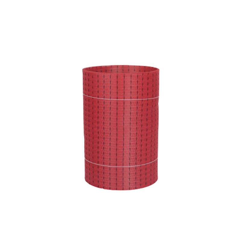 Red round antistatic non-woven mesh curtain PET/20×11.5/L/0H11706